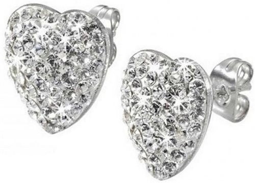 Orecchini Morellato Donna Heart in Acciaio Cubic Zirconia SRN14 - SRN14